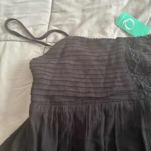 Black Spaghetti Strap Dress